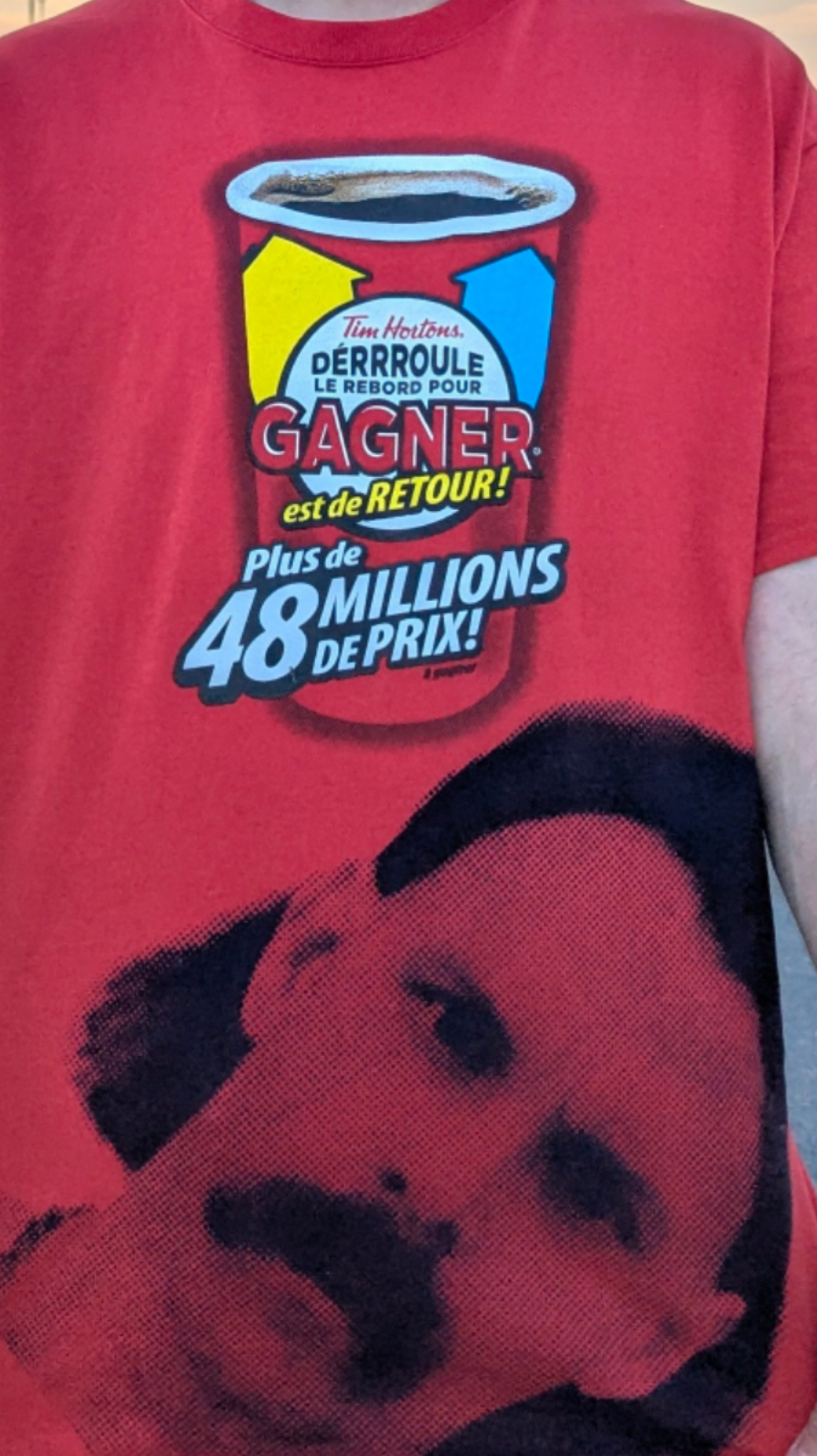 T-shirt « Murphy Visage », LARGE