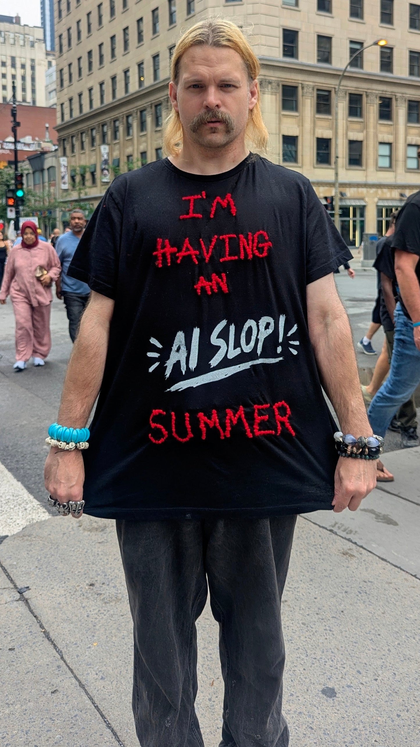 T-shirt « AI Slop Summer », XL