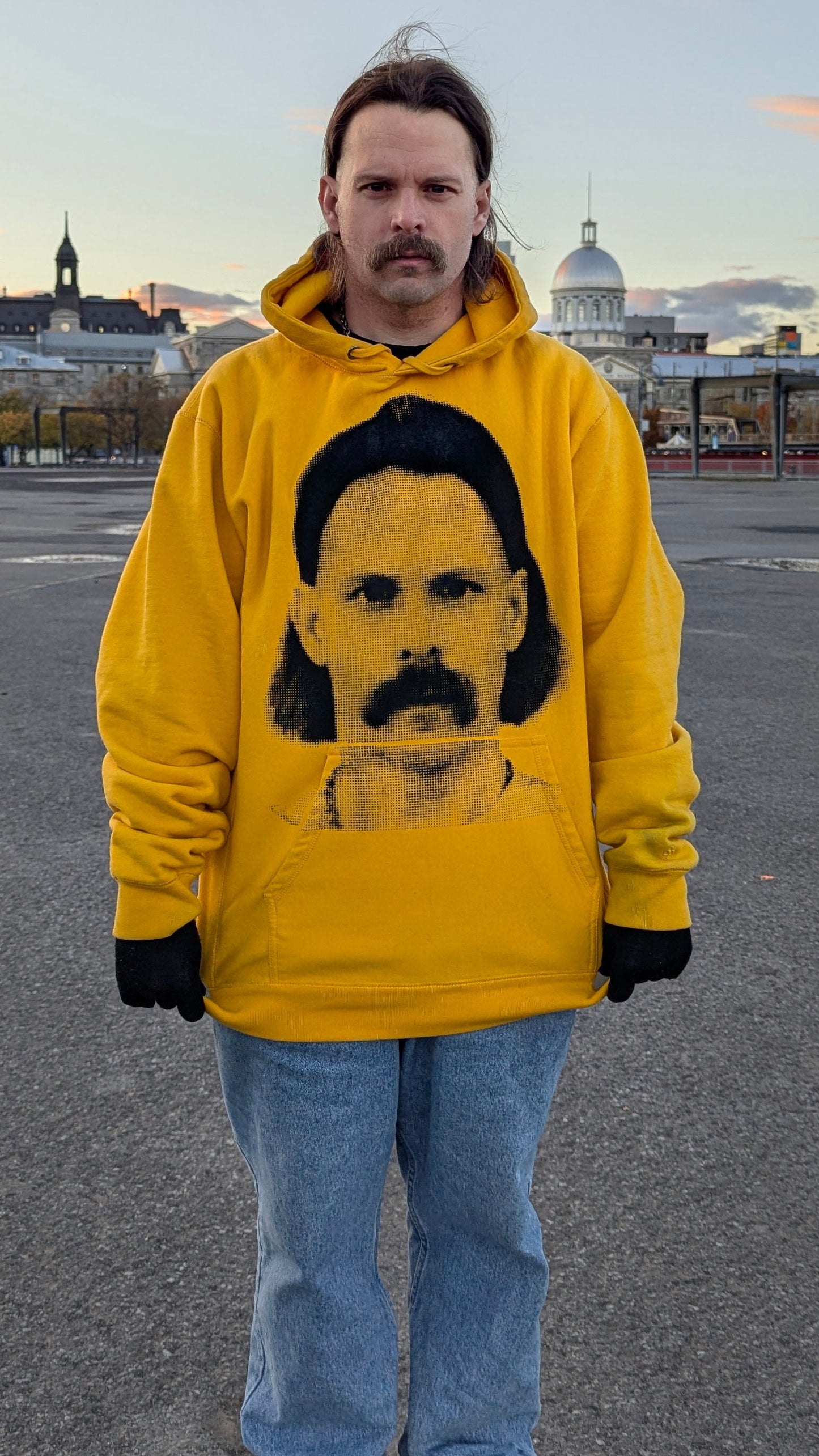 Hoodie « Murphy Visage », XL