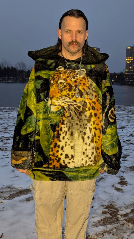 Hoodie « Léopard », XL
