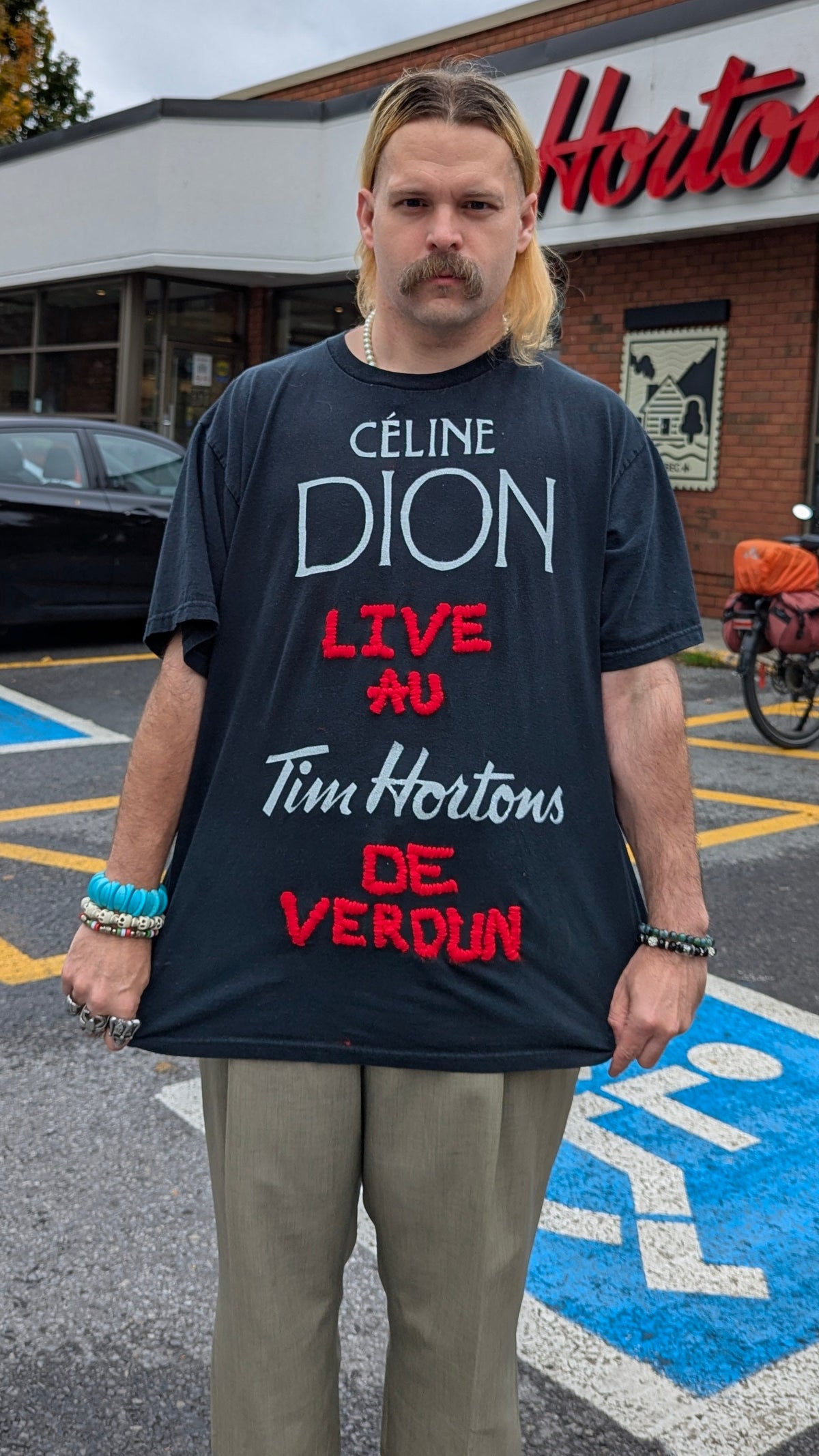 T-shirt « Céline au Tim », XL