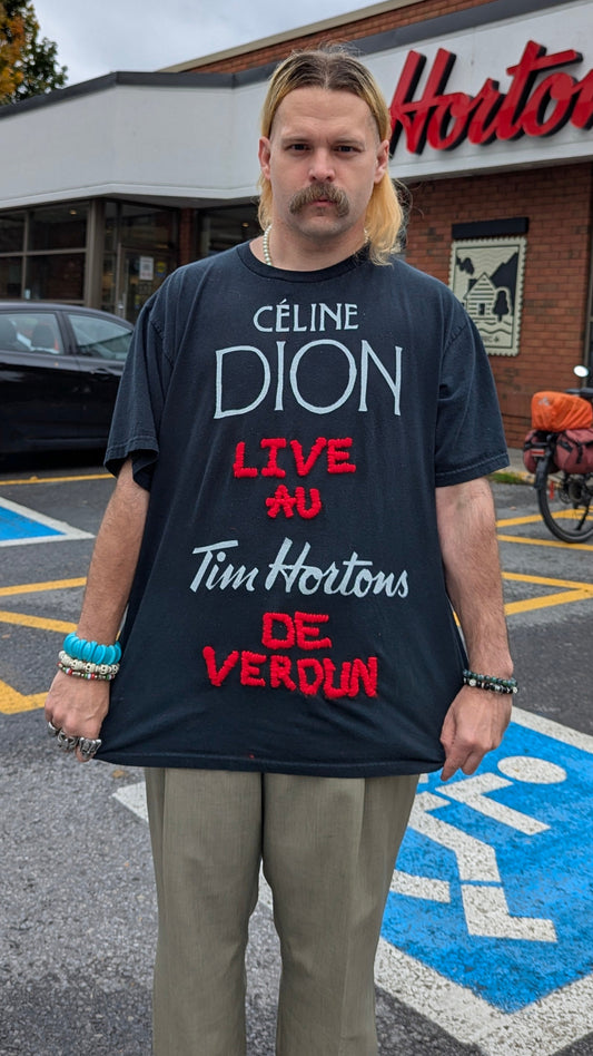 T-shirt « Céline au Tim », XL