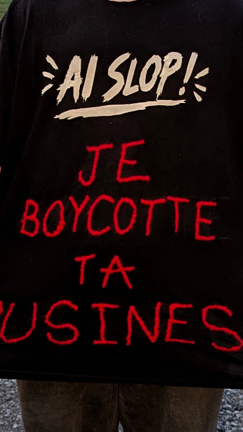 T-shirt « AI Slop », 2XL