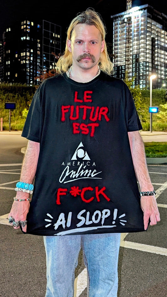T-shirt « Le futur est AOL », 2XL