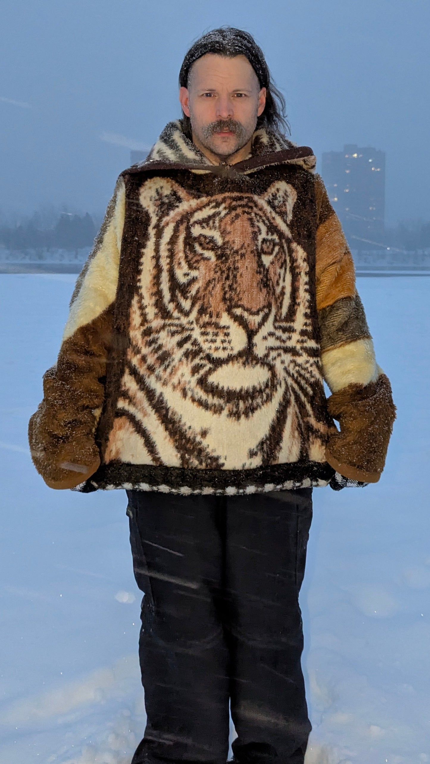 Hoodie « Tigre », XL