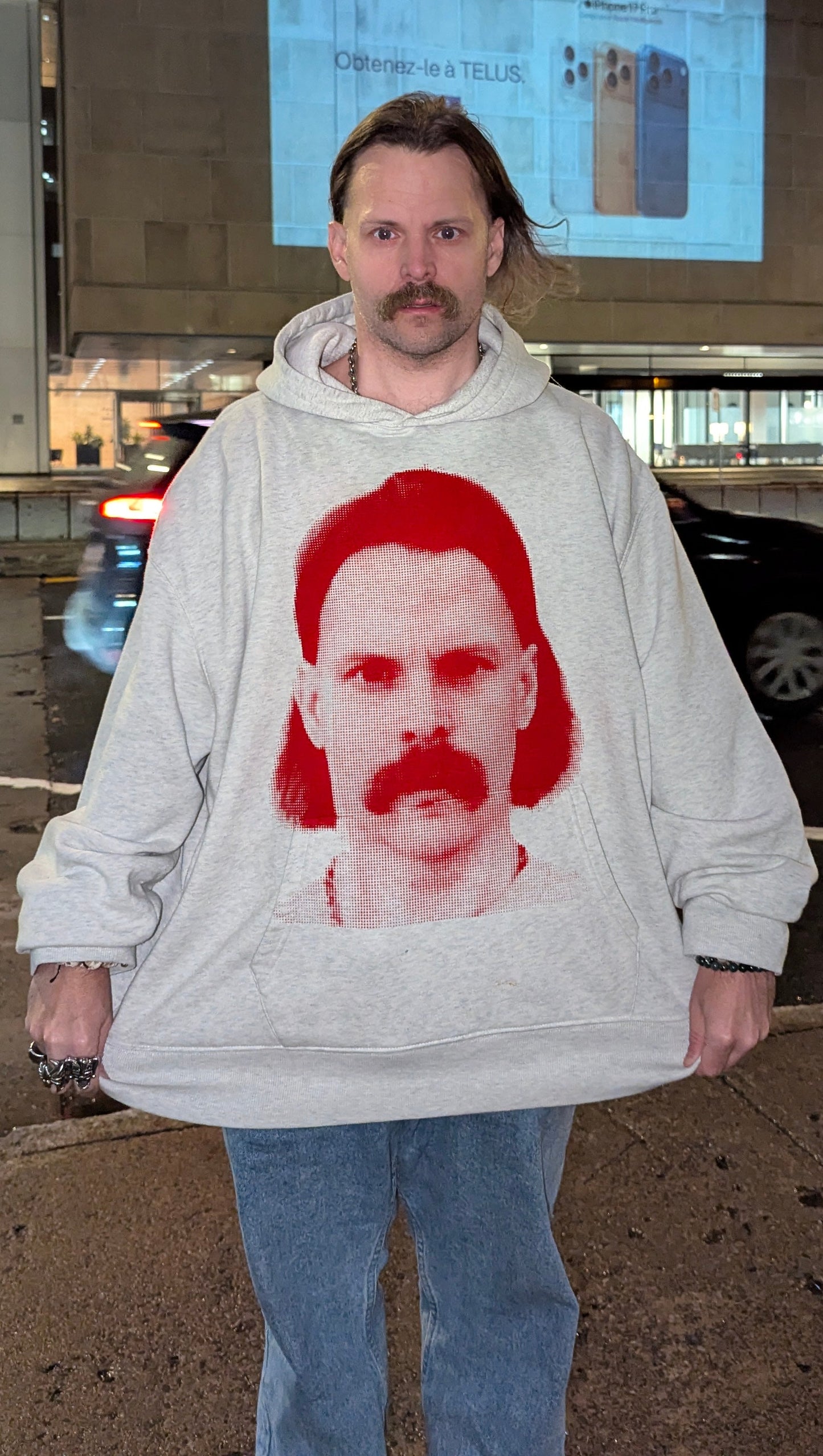 Hoodie « Murphy Visage », 2XL