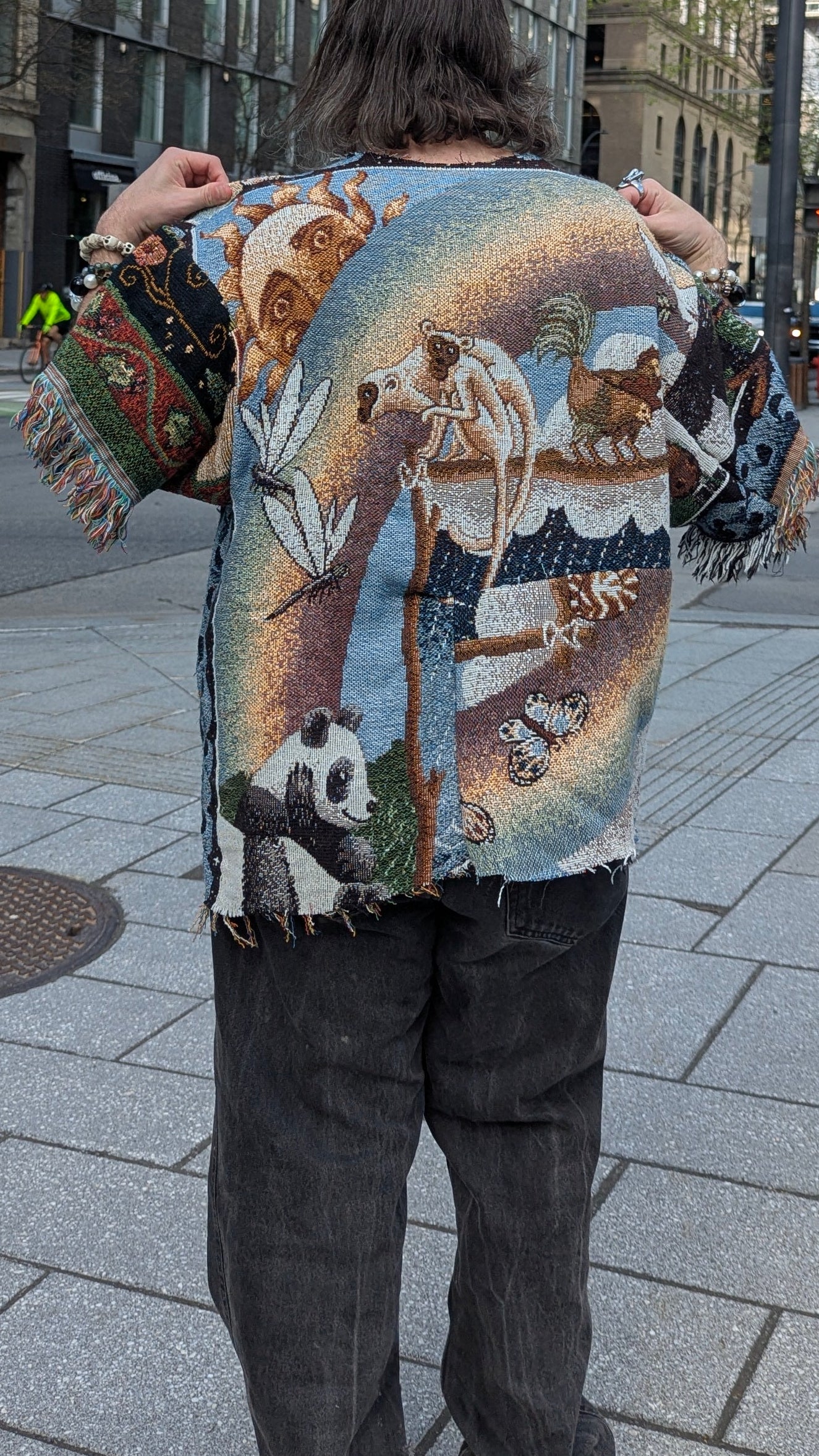 T-shirt en tapisserie tissée « Arche de Noé », XL