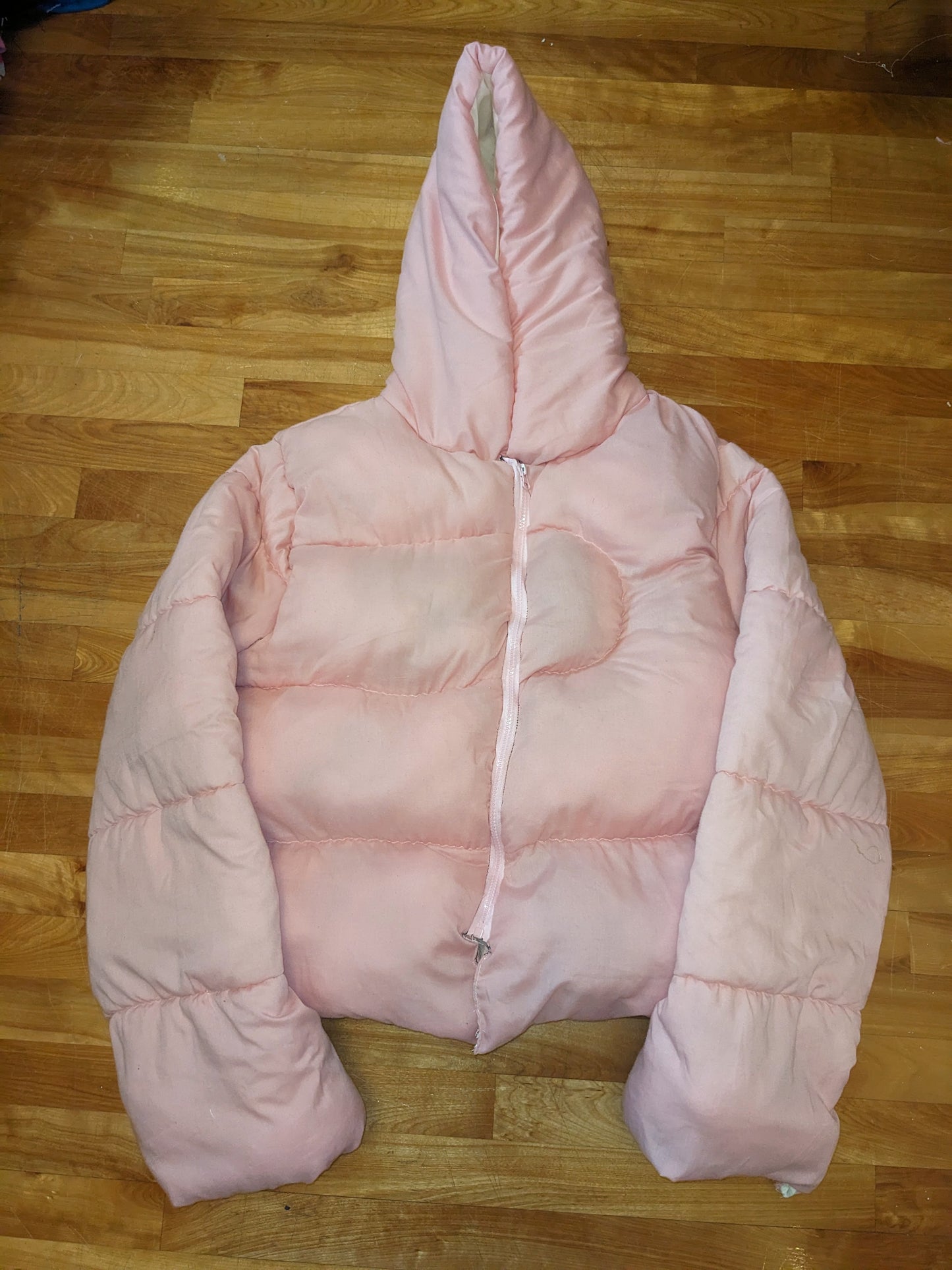 Jacket puffer « Self-hug bubble gum  », SMALL