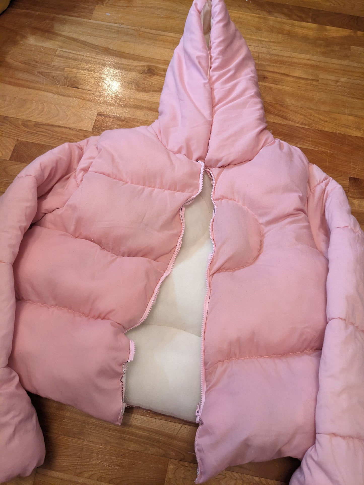 Jacket puffer « Self-hug bubble gum  », SMALL